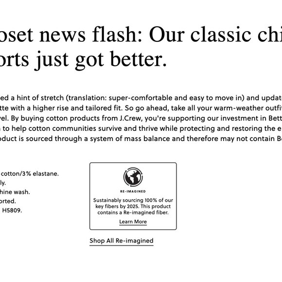 J. Crew 7 inch Chino Shorts in blue - Picture 5 of 9